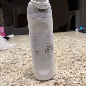 Owala White Insulated Tumbler